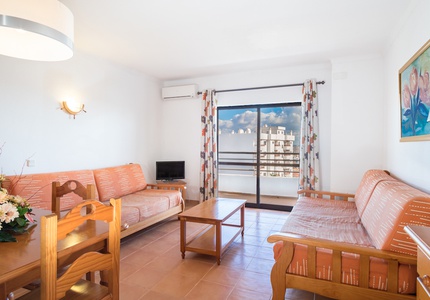 Appartement 1 chambre avec balcon (4 adultes) Hotel Mirachoro Praia da Rocha ** Portimão